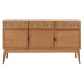 Safavieh Suri 3 Drawer 3 Door Side Board, Natural MED5004A-2BX